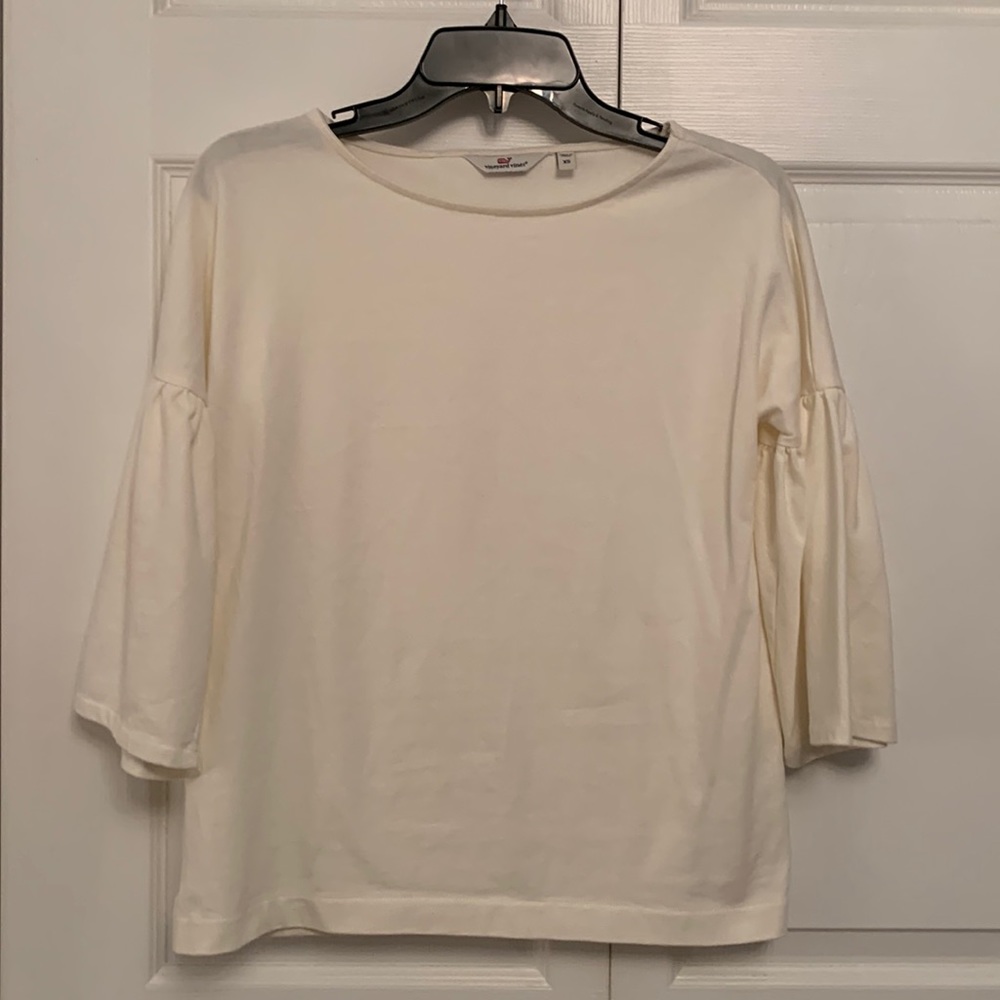 Vineyard Vines Bell Sleeves Popover Top